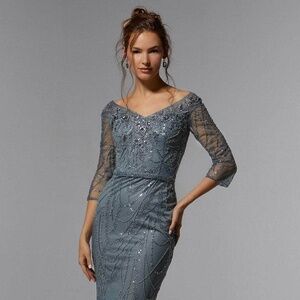 MGNY By Mori Lee Beaded Gown Size 6 ****** NEW!